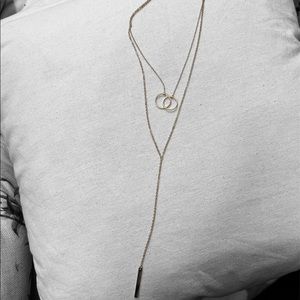 2 in 1 Gold Color Necklace One Size By H&M